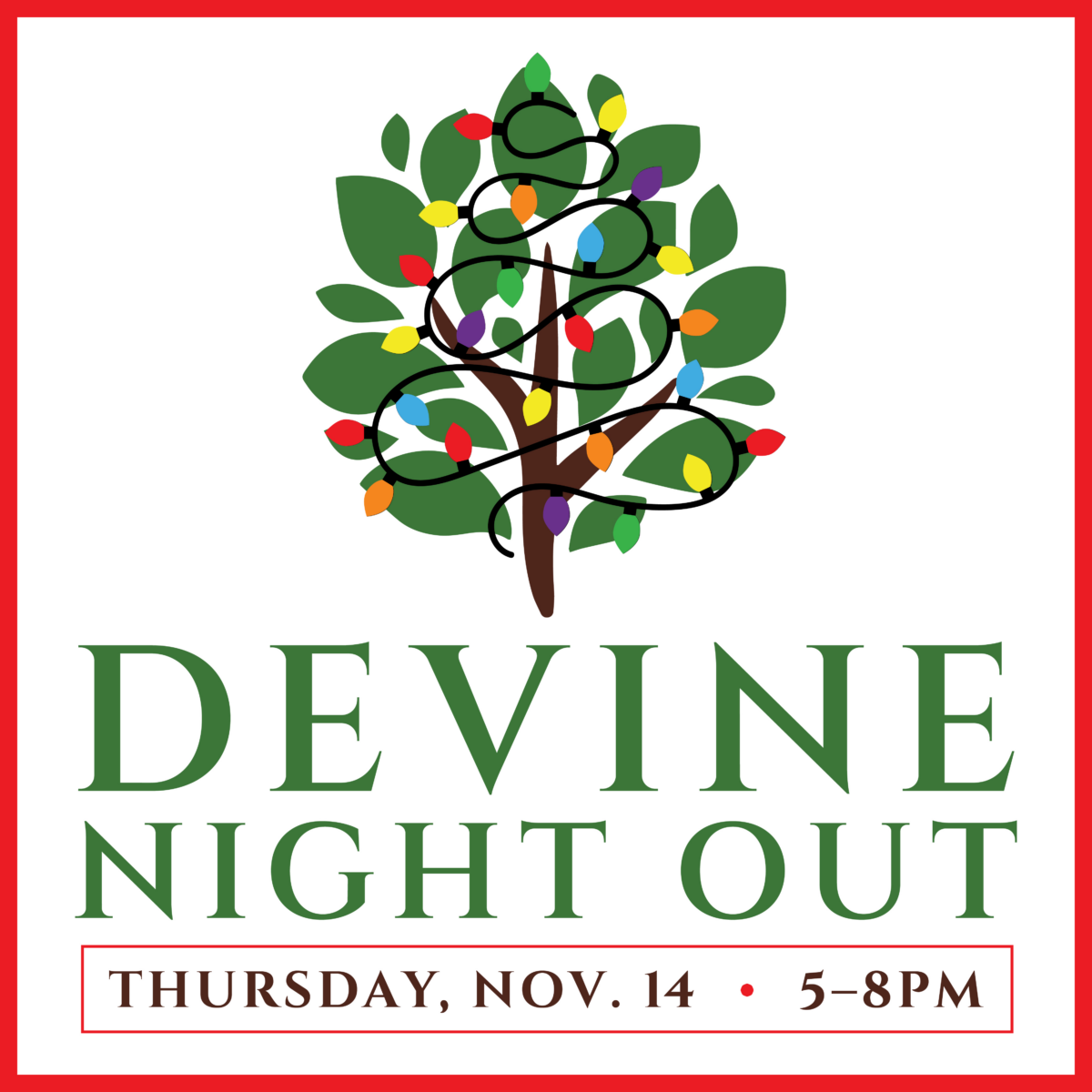 Devine Night Out - mark your calendars!